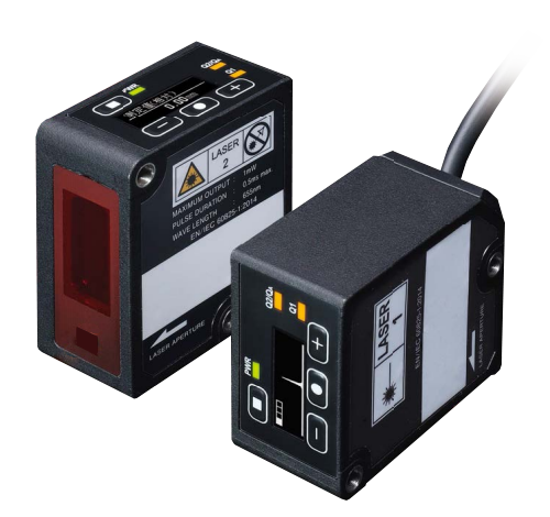 搭載有機EL的C-MOS激光位移傳感器CD2H系列